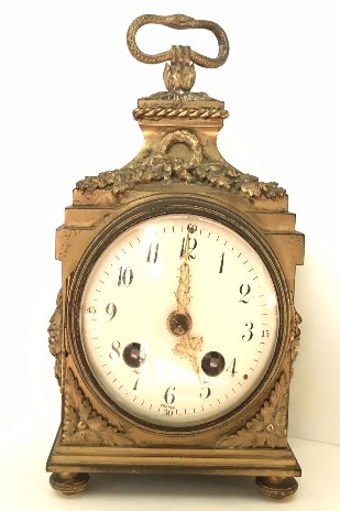  Antique French Clock. Nobel Antique jewelry Store, Santa Monica. Made in America.